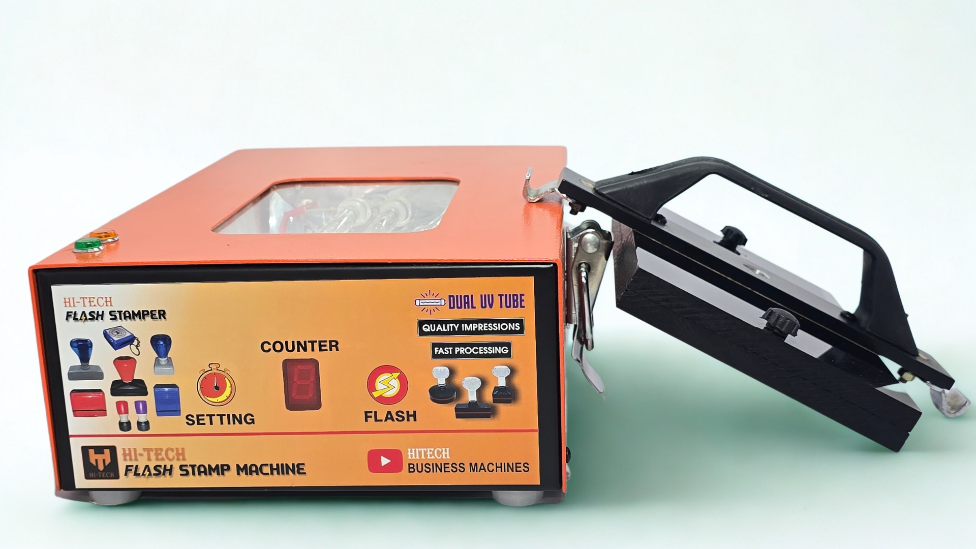 2 Tube Flash Stamp